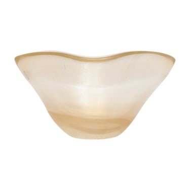 Murano Glass Avventurina Bowl