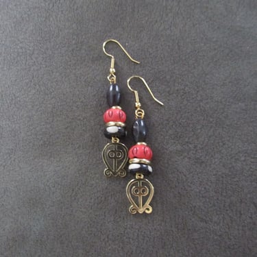Adinkra symbol earrings, Odo Nera Fie Kwan, power of love 3 