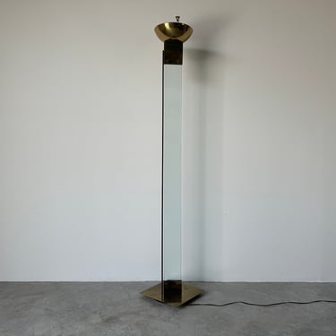 Italian Postmodern  “Laser” Floor Lamp  By  Max Baguara For  Lamperti 