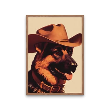 LKA German Shepherd Art Print