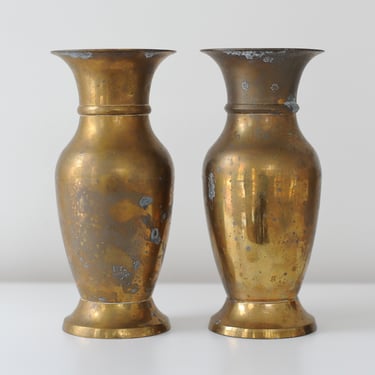 Brass Vases 