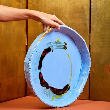 Ceramic Platter in Blue