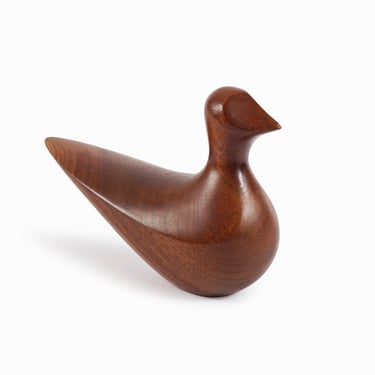 Alan Middleton Walnut Figurine Duck Large 