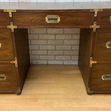 Vintage Campaign Desk by Hickory Manufacturing Co