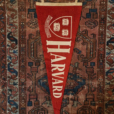 1930's Harvard University Felt Pennant