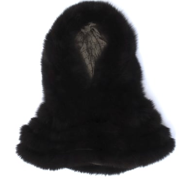 Gucci Fox Fur Balaclava Hood*