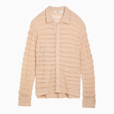 Sefr Cream-Coloured Cotton Knit Yasu Shirt Men