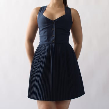 Vintage Gaultier Junior Pleated Dress