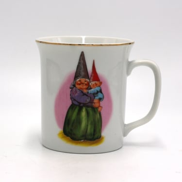 vintage Mama Gnome mug by Rien Pourtvliet 