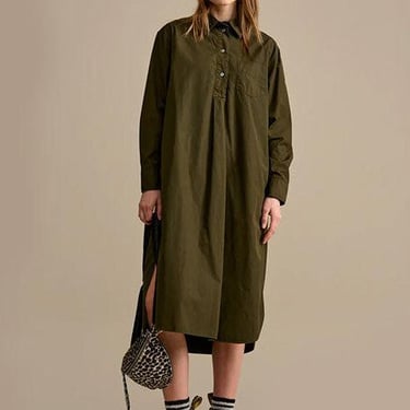 Bellerose - Gaby Shirtdress - Dark Olive