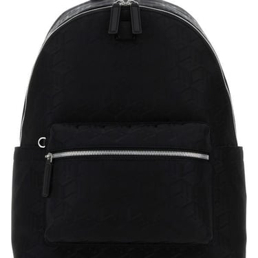 Mcm Unisex Black Nylon Stark Backpack