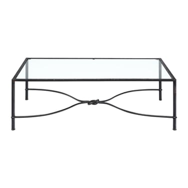 Giacometti Style Italian Iron Coffee Table
