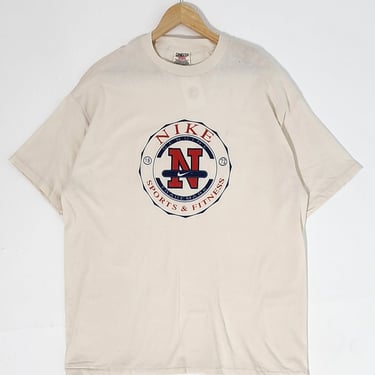 Vintage 1990's ONEITA NIKE Sports &amp; Fitness T-Shirt Sz. XXL