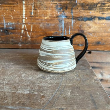 Mug - Mixed Clay Swirl with Black 