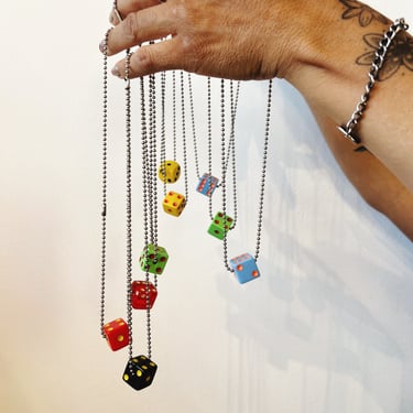 dice necklace (assorted)