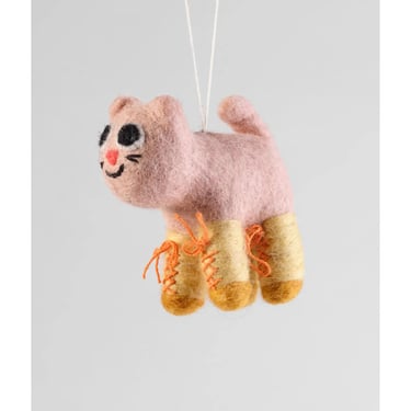 Hanging Felt Ornament - Lucy