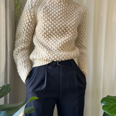 80s Popcorn Knit Sweater