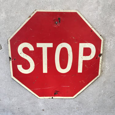 Vintage Stop Sign