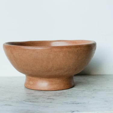 Moroccan Tadelakht | Pedestal Bowl