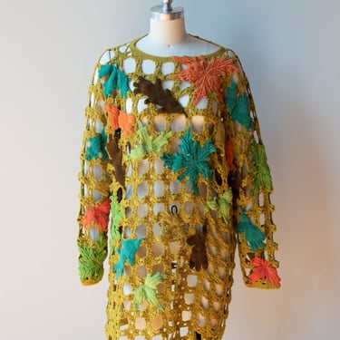 1990s Crochet Sweater | Michael Simon 