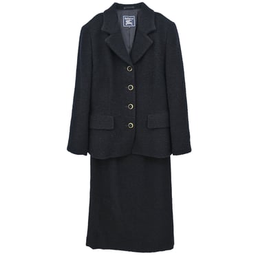 Burberrys Setup Suit Jacket Skirt Black #13