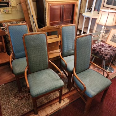 Pair of High Back MCM Dining Chairs. (Two SOLD)
