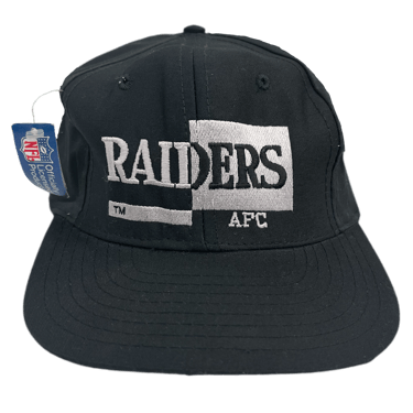 Vintage Los Angeles Raiders "AFC" Signature Hat