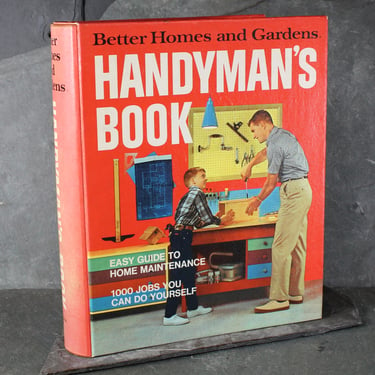 1974 Better Homes & Gardens Handyman's Book | Comprehensive Guide to Home Improvement and Repair | Bixley Shop 