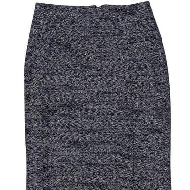 Burberry - Black & White Knit Mini Skirt Sz 6
