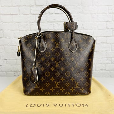 Louis Vuitton Monogram Shine Fetish Lockit Handbag