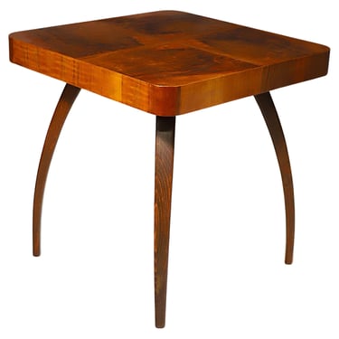 Fully renovated Spider table H 259 by Jindřich Halabala, 1930s 