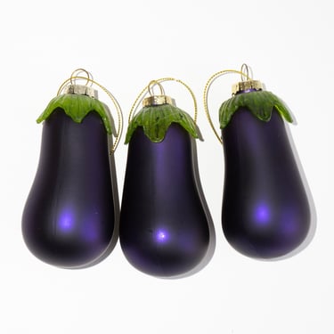 Eggplant Ornament