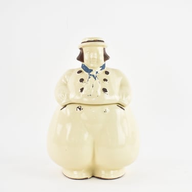 1940s Shawnee Dutch Boy Porcelain Cookie Jar 