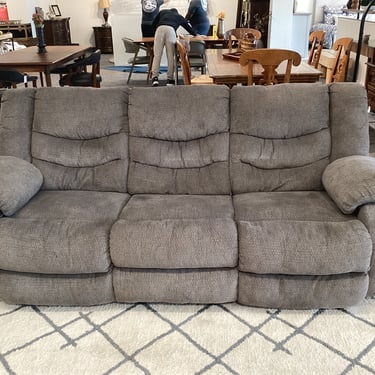 Gray Recliner Sofa