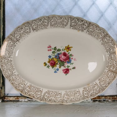 Keystone Canonsburg Floral Oval Platter – The Hallmark