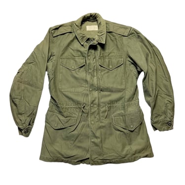 Vintage early 1960s US Army M-1951 Field Jacket ~ Small Regular ~ Coat ~ Military Uniform ~ Vietnam War ~ Work Wear ~ M-51 ~ 