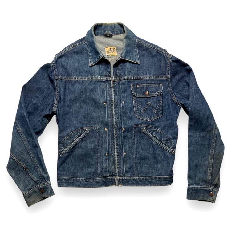 50's WRANGLER 11MJZ 前期 BIG SIZE SZ50 50's Wrangler 11MJZ Denim Jacket – Swimmers