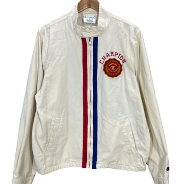 Retro Vintage 60's Champion Cotton Bomber Jacket Medium