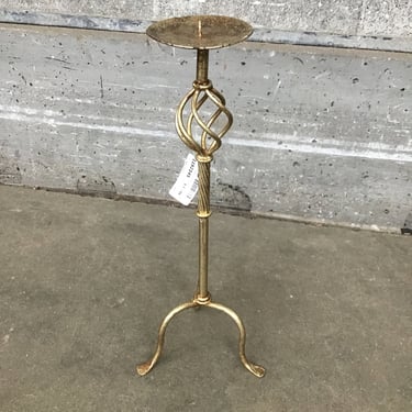 Golden Candle (or Plant) Stand (Seattle)