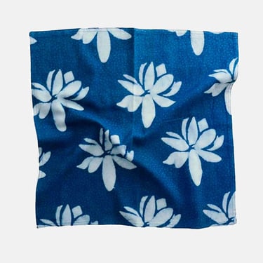 Lotus Blue Napkins, Set of 4