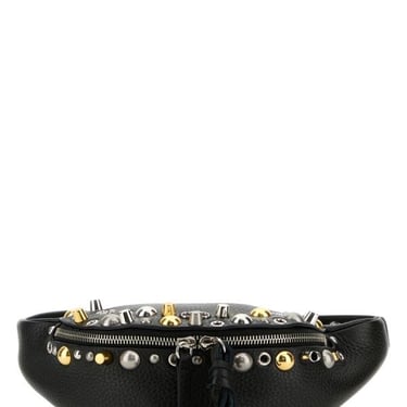 Valentino Garavani Women Black Leather Nellcã´Te Belt Bag