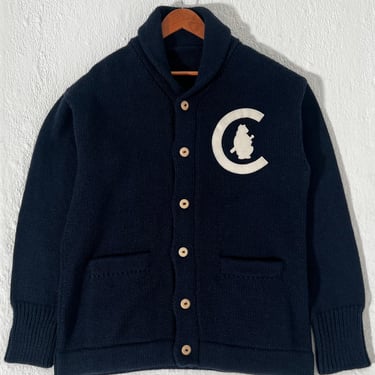 Ebbets Field Chicago Cubs 1913 Knit Cardigan Sweater Sz. XL