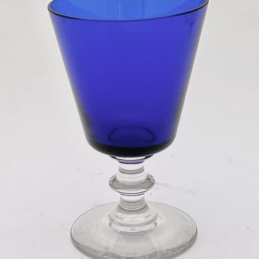 Cobalt Blue wine glasses