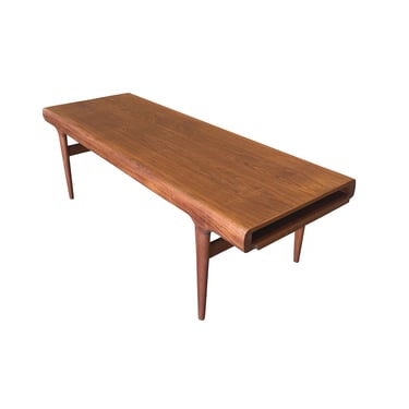 Danish Modern Teak Coffee Table by Johannes Andersen