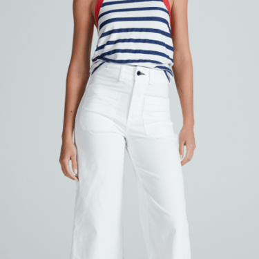 Cropped Sailor Twill