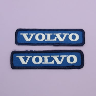 Vintage Volvo Patch Woven Logo Automobile Car Patches 