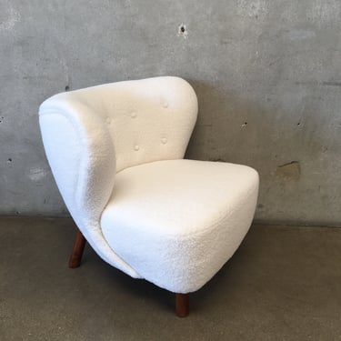 Modern Sherpa Butterfly Chair