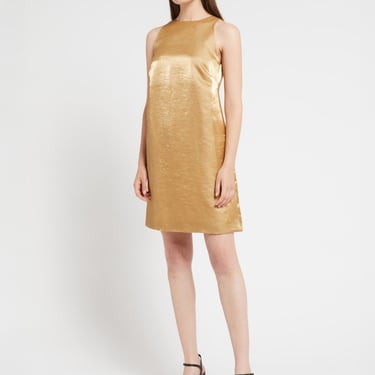 Ottod'Ame - Mini Shift Dress - Gold