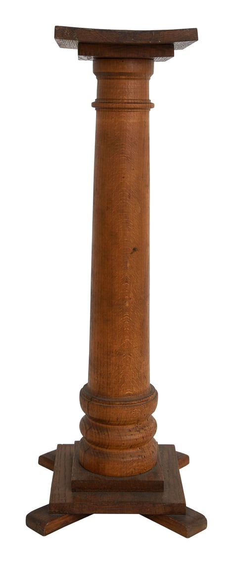 Vintage Wood Column | Jayson Home | Chicago, IL