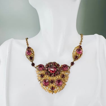 Victorian Violet Necklace 